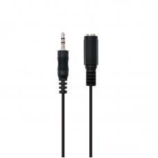 Ewent Cabo Audio 3.5mm M/F 2mt