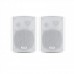 Tooq Altavoces Autoamplificados de Pared 60w - Control de Volumen, Agudos Y Bajos - Soporte Giratorio 180º - Color