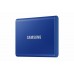 Disco Externo Ssd Samsung  2tb Portable T7 Usb3.2 Gen.2 Indigo Blue