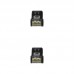 Cabo de Rede Nanocable Cat.6a, Modelo 10.20.1803-BK, RJ45, 3m, Preto