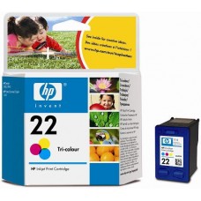 HP - HP 22 Inkjet Print Cartridge, tri-colour (5 ml)