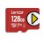 Cartão microSDXC Lexar Play: 128GB, UHS-I, 205MB/s Leitura, 140MB/s Escrita