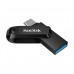 SanDisk Ultra Dual Drive Go - drive flash USB - 128 GB - SDDDC3-128G-G46