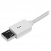 Startech Cable 3m Lightning Blanco Usblt3mw