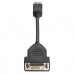 HP DisplayPort to DVI-D Adapter - adaptador DisplayPort - 19 cm - FH973AA