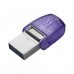 Kingston DataTraveler microDuo 3C - drive flash USB - 256 GB - DTDUO3CG3/256GB