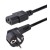 Cabo de Alimentação Startech 713E1MPWRCORDST, 1m, CEE 7/7 - IEC C13