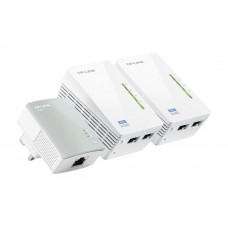 Tp Link Plc Tl-Wpa4220t Kit Wifi 300mbps 2 Puertos Rj45 Kit 3 Unid. Av500 Tp Link Plc Tl-Wpa4220t Kit Wifi 300mbps 2 Puertos Rj45 Kit 3 Unid. Av500