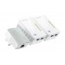 Tp Link Plc Tl-Wpa4220t Kit Wifi 300mbps 2 Puertos Rj45 Kit 3 Unid. Av500 Tp Link Plc Tl-Wpa4220t Kit Wifi 300mbps 2 Puertos Rj45 Kit 3 Unid. Av500