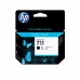 Tinteiro HP DesignJet 711 Preto (CZ133A) - Alto Rendimento, 80ml, Pigmento