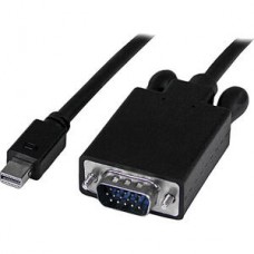StarTech.com 6ft Mini DisplayPort to VGA Cable - Active - 1920x1200 - mDP to VGA Adapter Cable for Your Computer Monitor (MDP2VGAMM6B) - Cabo adaptador - Mini DisplayPort (M) para HD-15 (VGA) (M) - Displayport 1.2/Thunderbolt - 1.8 m - ativo, suporte StarTech.com 6ft Mini DisplayPort to VGA Cable - Active - 1920x1200 - mDP to VGA Adapter Cable for Your Computer Monitor (MDP2VGAMM6B) - Cabo adaptador - Mini DisplayPort (M) para HD-15 (VGA) (M) - Displayport 1.2/Thunderbolt - 1.8 m - ativo, suporte