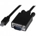 StarTech.com 6ft Mini DisplayPort to VGA Cable - Active - 1920x1200 - mDP to VGA Adapter Cable for Your Computer Monitor (MDP2VGAMM6B) - Cabo adaptador - Mini DisplayPort (M) para HD-15 (VGA) (M) - Displayport 1.2/Thunderbolt - 1.8 m - ativo, suporte StarTech.com 6ft Mini DisplayPort to VGA Cable - Active - 1920x1200 - mDP to VGA Adapter Cable for Your Computer Monitor (MDP2VGAMM6B) - Cabo adaptador - Mini DisplayPort (M) para HD-15 (VGA) (M) - Displayport 1.2/Thunderbolt - 1.8 m - ativo, suporte