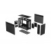 Caixa Asus Prime AP201 MicroATX Mini Tower Preta