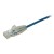 2m Slim Cat6 Cable - Blue Cabl Snagless - 28 Awg Copper Wire