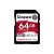 Kingston SDXC Card 64GB Canvas React Plus UHS-II 300R/260W U3 V90 for Full HD/4K/8K Kingston SDXC Card 64GB Canvas React Plus UHS-II 300R/260W U3 V90 for Full HD/4K/8K