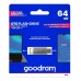 Pen Drive Goodram ODA3 Silver ODA3-0640S0R11 - 64GB, USB 3.2 Gen 1 (Type-A + Type-C) Pen Drive Goodram ODA3 Silver ODA3-0640S0R11 - 64GB, USB 3.2 Gen 1 (Type-A + Type-C)