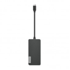 Hub USB-C Lenovo Travel Hub 7-em-1, GX90T77924, HDMI 4K, Leitor SD/TF, 3x USB, USB-C Pass-Through Hub USB-C Lenovo Travel Hub 7-em-1, GX90T77924, HDMI 4K, Leitor SD/TF, 3x USB, USB-C Pass-Through