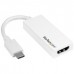 Adaptador StarTech CDP2HD4K60W USB-C para HDMI 4K 60Hz - Branco Adaptador StarTech CDP2HD4K60W USB-C para HDMI 4K 60Hz - Branco