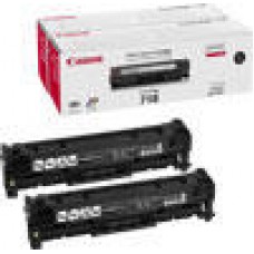 Canon 718 BK VP (2PK) - Cartridge Preta Value Pack = 2 unidades para LBP7200Cdn