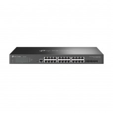 TP-LINK - JetStream 24-Port Gigabit L2+ Managed Switch with 4 10GE SFP+ Slots TP-LINK - JetStream 24-Port Gigabit L2+ Managed Switch with 4 10GE SFP+ Slots