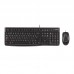 Kit Rato e Teclado Logitech MK120, QWERTY Alemão, USB, Preto Kit Rato e Teclado Logitech MK120, QWERTY Alemão, USB, Preto