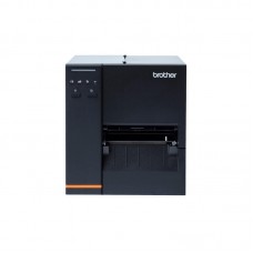 Brother TJ-4005DN - Impressora industrial de etiquetas de tecnologia térmica direta com uma resolução de 203ppp. Placa de rede, série, host USB  e design robusto, para altos volumes de impressão