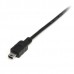 StarTech.com 2m Mini USB 2.0 Cable A to Mini B M/M - Cabo USB - USB (M) para mini USB Tipo B (M) - USB 2.0 - 2 m - preto