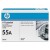 HP 55A original LaserJet Toner cartridge CE255A black standard capacity 6.000 pages 1-pack