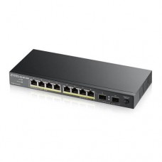 Switch Zyxel GS1100-10HP v2 Gigabit Ethernet PoE não-gerenciado