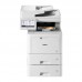 Brother MFC-L9670CDNTZ - Impressora multifunções profissional laser cores de alto rendimento em todas as funções, grande qualidade de impressão, toner XL incluído e baixo custo total de propriedade, Impressora, Copiadora, Scanner, Fax, Visor tátil 17