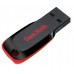 Unidade Flash USB Sandisk Cruzer Blade 64GB, USB 2.0, Preto/Vermelho Unidade Flash USB Sandisk Cruzer Blade 64GB, USB 2.0, Preto/Vermelho