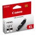 CANON 1LB CLI-551XLBK ink cartridge black high capacity 11ml 4.425 pages 1-pack XL