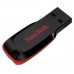 Unidade Flash USB Sandisk Cruzer Blade 64GB, USB 2.0, Preto/Vermelho Unidade Flash USB Sandisk Cruzer Blade 64GB, USB 2.0, Preto/Vermelho