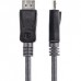StarTech.com 3m Certified DisplayPort 1.2 Cable M/M with Latches DP 4k - Cabo DisplayPort - DisplayPort (M) para DisplayPort (M) - 3 m - travada, moldado - preto