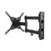 Suporte de Parede para TV Tooq LP2142TNL-B, 13-42 polegadas, Giratório e Inclinável, Preto