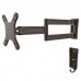 StarTech.com Monitor Wall Mount - Dual Swivel - Supports 13'' to 34'' Monitors - VESA Monitor / TV Wall Mount - Wall Mount Swivel Monitor Arm - Black (ARMWALLDS) - Kit de montagem (placa de fixação, parafusos, braço do monitor) - braço ajustável - pa