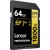 LEXAR 64GB PROFESSIONAL 1800X SDXC UHS-II CARDS,  UP TO 280MB/S READ 210MB/S WRITE C10 V60 U3