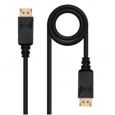 Cabo DisplayPort Nanocable 10.15.2301-L150: 1.5m, 4K, Preto Cabo DisplayPort Nanocable 10.15.2301-L150: 1.5m, 4K, Preto