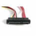 Cabo Startech SAS729PW18 SATA para LP4 Macho - 0,46m