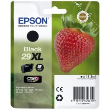 Tinteiro EPSON 29 Preto XL + Alarme RF - Expression Home XP-255/257/352/355/452/455