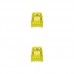 Cabo de Rede Nanocable CAT6A SFTP, 0.5m, Amarelo, 10 Gigabit Ethernet
