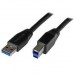 StarTech.com 30ft USB 3.0 USB-A to USB-B Cable - USB3SAB10M StarTech.com 30ft USB 3.0 USB-A to USB-B Cable - USB3SAB10M