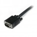 StarTech.com 2m Coax High Resolution Monitor VGA Video Cable HD15 M/M - Cabo VGA - HD-15 (VGA) (M) para HD-15 (VGA) (M) - 2 m - moldado - preto
