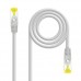 Cabo de Rede Nanocable RJ45 Cat.6A SFTP - Cinza, 25cm