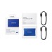SSD Portátil Samsung T7 1TB Azul: NVMe, 1050 MB/s leitura, 1000 MB/s escrita, USB 3.2 Gen 2