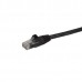 100 Ft Black Gigabit Snagless Cabl Rj45 Utp Cat6 Patch Cable - 100f