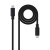 Cabo Nanocable USB 3.2 Gen2x2 - 20Gbps, 5A/100W, 4K/60Hz, USB-C Macho/USB-C Macho, 3m, Preto