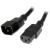 StarTech.com 1m (3ft) Power Extension Cord, C14 to C13, 10A 125V, 18AWG, Black Computer Power Cord Extension, Power Supply Extension Cable, IEC-320-C14 to IEC-320-C13 AC Power Cable - PXT1001M