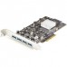 Adaptador USB 3.2 Gen 2 StarTech PEXUSB314A2V2 - 4 Portas