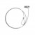 Tooq Cable de Seguridad Universal Con Combinacion para Portatiles - Bloqueo de 4 Digitos - Acero 4.5mm - Longitud 1.50m